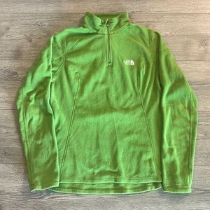 Womens north face quarter zip fleece